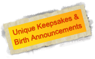 Unique Keepsakes & Birth Announcements 